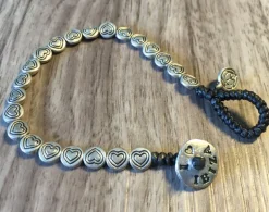Armband doble corazón