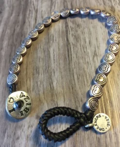 Armband doble corazón