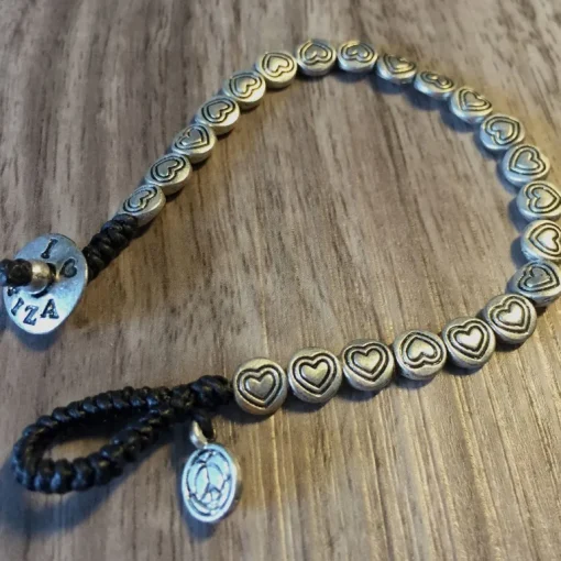 Armband doble corazón