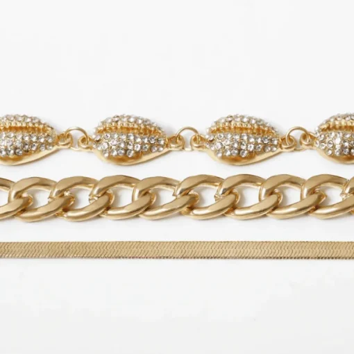 Armband Set Glitter Seashell