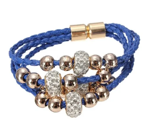 Armband Shamballa Wrap