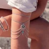 Armkette silber - türkis