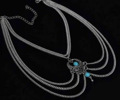 Armkette silber - türkis