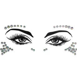 Augen Glitzer Sticker Sema