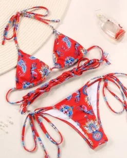 Bandage Bikini Paisley Latina
