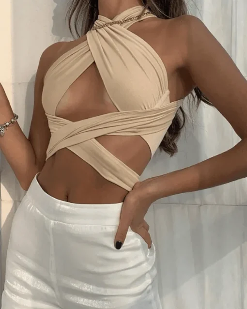 Bandage Crop Top Cayman
