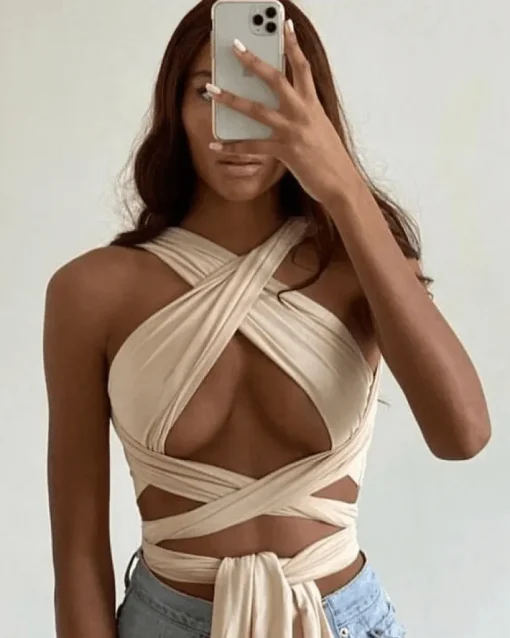 Bandage Crop Top Cayman
