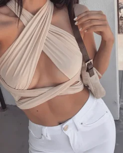 Bandage Crop Top Cayman