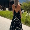Batik Boho Kleid Cosmic Flow