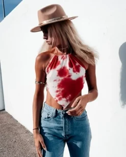 Batik Crop Top Cadiz