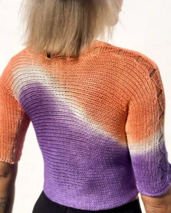 Batik Häkel Strick Shirt Surf Vibe