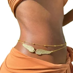 Bauchkette Angel Wings