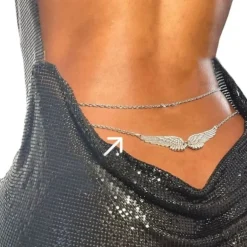 Bauchkette Angel Wings