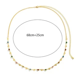 Bauchkette Heart Colors