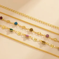 Bauchkette Heart Colors