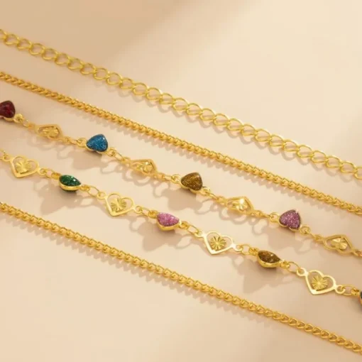 Bauchkette Heart Colors