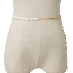 Bauchkette Perlas Blancas