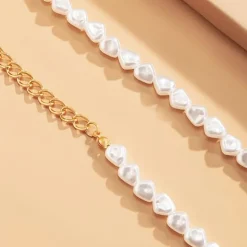 Bauchkette Perlas Blancas