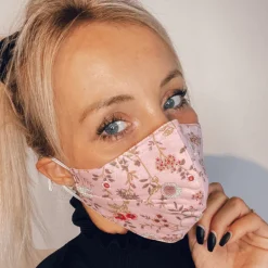Baumwolle Maske Rosa Rosa