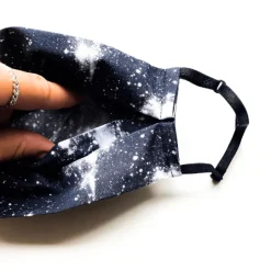 Baumwolle Maske Space Art
