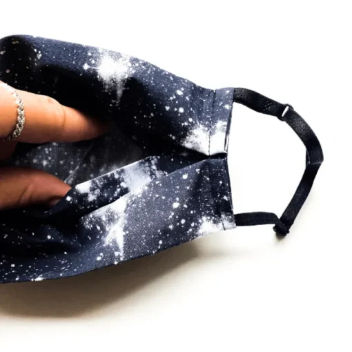 Baumwolle Maske Space Art