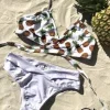 Bikini Ananas Wrap White