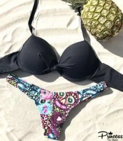 Bikini Calavera Negra