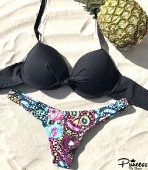 Bikini Calavera Negra