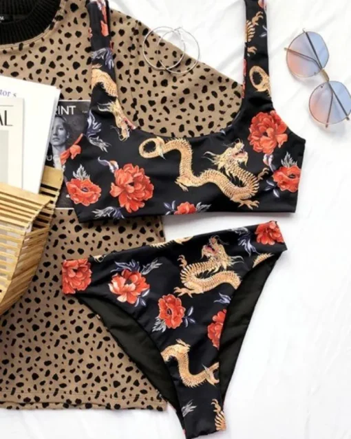 Bikini Dragon Roses