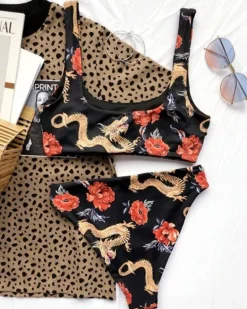 Bikini Dragon Roses