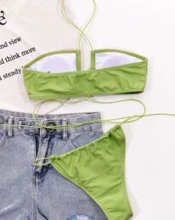 Bikini Greeny Cross