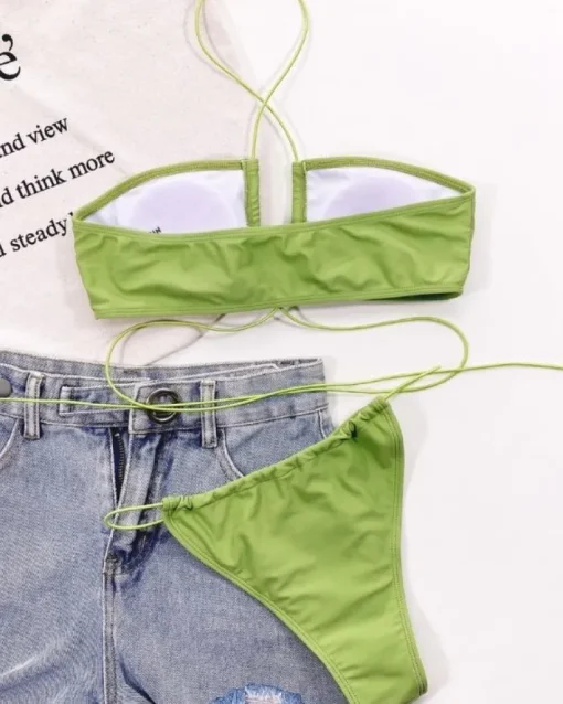 Bikini Greeny Cross