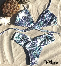 Bikini Palmera Azul