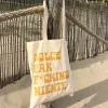 Bio-Stofftasche | Organic Tote Bag Natural | Dolce far f*cking niente
