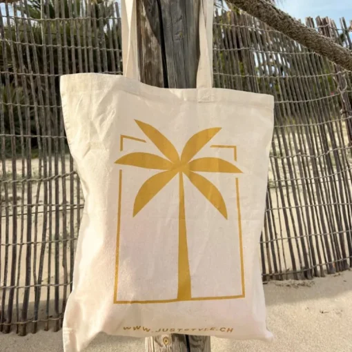 Bio-Stofftasche | Organic Tote Bag Natural | Dolce far f*cking niente