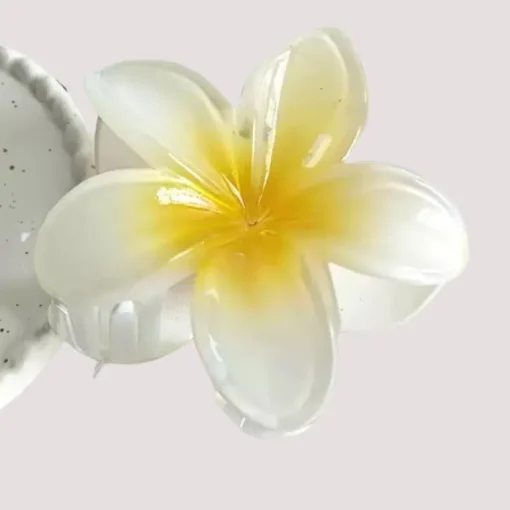 Blumen Haarklammer Lotus