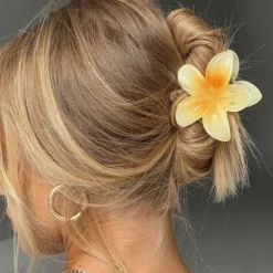 Blumen Haarklammer Lotus