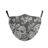 Blumenmaske Fiori Bianchi