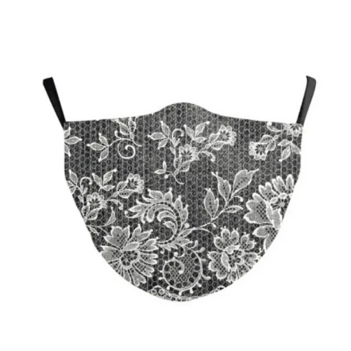 Blumenmaske Fiori Bianchi