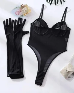 Body mit Handschuhen Elisha