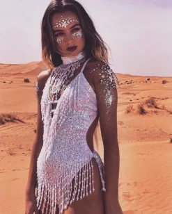 Bodysuit & Choker Planet Mermaid