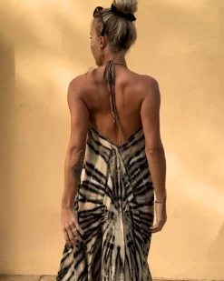 Boho Batik Kleid Gaia