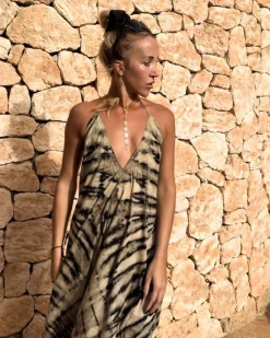 Boho Batik Kleid Gaia
