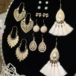 Boho Chic Ohrringe Set Amba