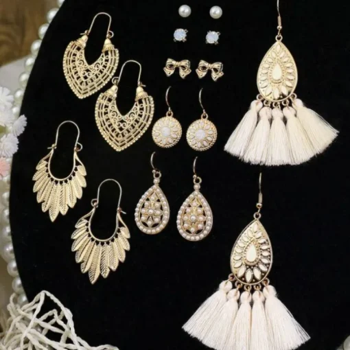 Boho Chic Ohrringe Set Amba