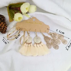 Boho Ohrringe Set Sunset Wanderer