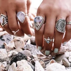 Boho Ring Set Energia