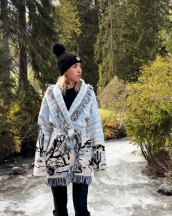 Boho Strickjacke Desert Breeze