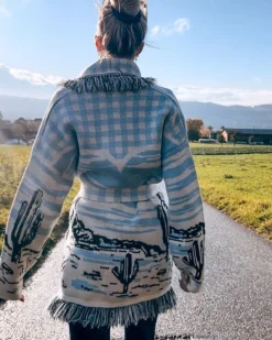Boho Strickjacke Desert Breeze