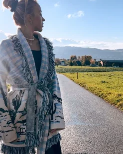 Boho Strickjacke Desert Breeze